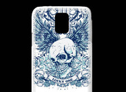 Coque Samsung Galaxy S5 Tête de mort Lucky One 13