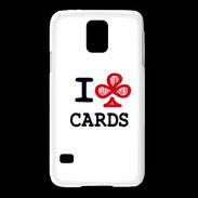 Coque Samsung Galaxy S5 I love Cards Club