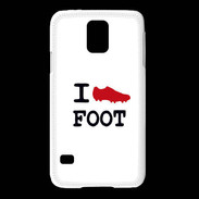 Coque Samsung Galaxy S5 I love Foot 2