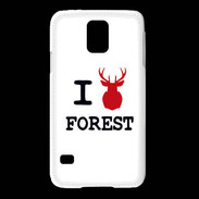 Coque Samsung Galaxy S5 I love Forest