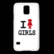 Coque Samsung Galaxy S5 I love Girl