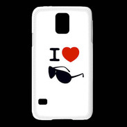 Coque Samsung Galaxy S5 I love Lunette Fun 2