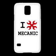 Coque Samsung Galaxy S5 I love Mecanic