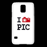 Coque Samsung Galaxy S5 I love Pic
