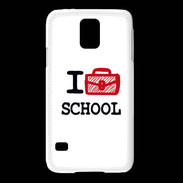 Coque Samsung Galaxy S5 I love School