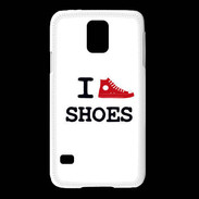 Coque Samsung Galaxy S5 I love Shoes