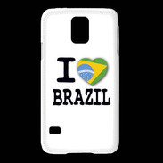 Coque Samsung Galaxy S5 I love Brazil 2