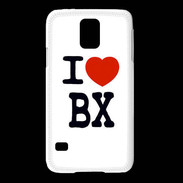 Coque Samsung Galaxy S5 I love BX
