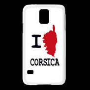 Coque Samsung Galaxy S5 I love Corsica 3