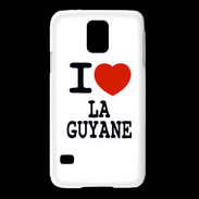 Coque Samsung Galaxy S5 I love Guyane