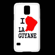 Coque Samsung Galaxy S5 I love Guyane 2