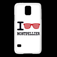 Coque Samsung Galaxy S5 I love Montpellier 2