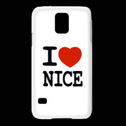 Coque Samsung Galaxy S5 I love Nice