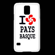 Coque Samsung Galaxy S5 I love Pays Basque 2