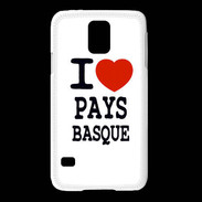 Coque Samsung Galaxy S5 I love Pays Basque