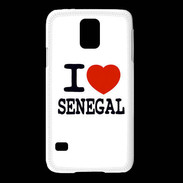 Coque Samsung Galaxy S5 I love Sénégal