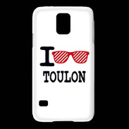 Coque Samsung Galaxy S5 I love Toulon 2