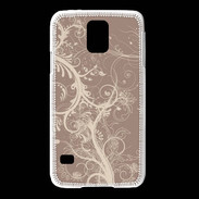 Coque Samsung Galaxy S5 motif fleuri 4