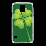 Coque Samsung Galaxy S5 trèfle 1