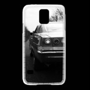 Coque Samsung Galaxy S5 Voiture en noir et blanc PR 10
