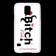 Coque Samsung Galaxy S5 I love Bitch Cola