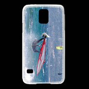 Coque Samsung Galaxy S5 DP Planche à voile en mer
