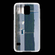 Coque Samsung Galaxy S5 DP Bateaux à marée basse