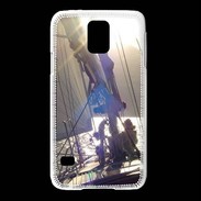 Coque Samsung Galaxy S5 DP Voilier face au soleil