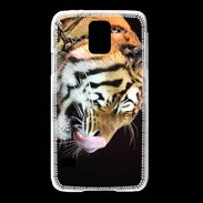 Coque Samsung Galaxy S5 Portrait de tigre PB 2