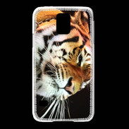 Coque Samsung Galaxy S5 Portrait de tigre PB 3