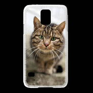 Coque Samsung Galaxy S5 Portrait de chat PR