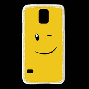 Coque Samsung Galaxy S5 smiley 1