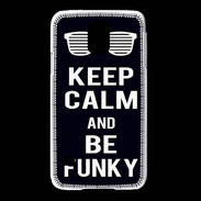 Coque Samsung Galaxy S5 Keep Calm Funky Noir