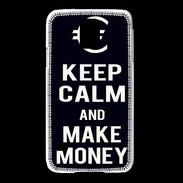 Coque Samsung Galaxy S5 Keep Calm Make money Noir