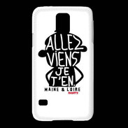 Coque Samsung Galaxy S5 Adishatz Humour Maine et Loire