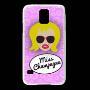 Coque Samsung Galaxy S5 Miss Champagne Blonde