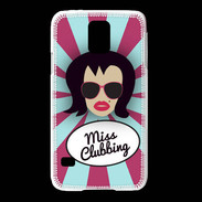 Coque Samsung Galaxy S5 Miss Clubbing Brune