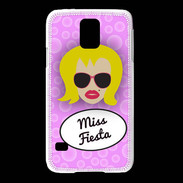 Coque Samsung Galaxy S5 Miss Fiesta Blonde
