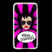 Coque Samsung Galaxy S5 Miss Swag Brune
