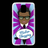 Coque Samsung Galaxy S5 Mister Shopping Black