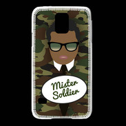 Coque Samsung Galaxy S5 Mister Soldier Black