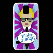 Coque Samsung Galaxy S5 Mister Swag Blond