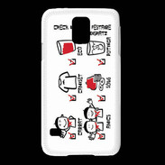 Coque Samsung Galaxy S5 Adishatz Check Fest G