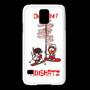 Coque Samsung Galaxy S5 Adishatz Check Hiver G