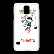 Coque Samsung Galaxy S5 Adishatz Leçon de rugby