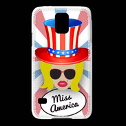 Coque Samsung Galaxy S5 Miss USA Blonde