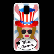 Coque Samsung Galaxy S5 Miss USA Rousse