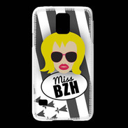 Coque Samsung Galaxy S5 Miss Bretagne Blonde