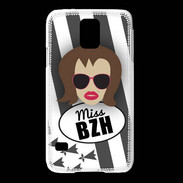 Coque Samsung Galaxy S5 Miss Bretagne Chatain