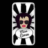 Coque Samsung Galaxy S5 Miss Corse Brune